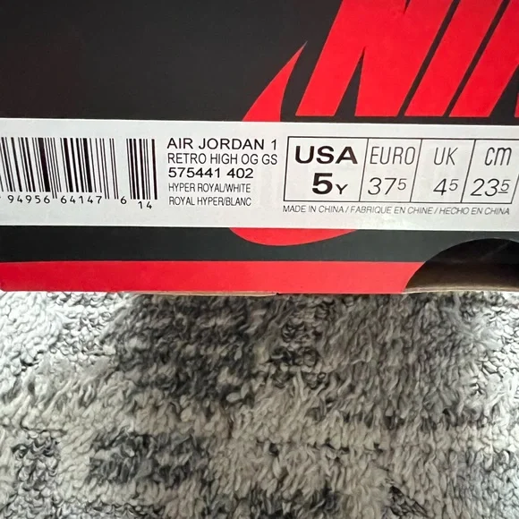 Unisex Youth Air Jordan retro high OG